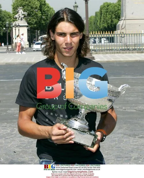 Raphael Nadal at Paris Photocall