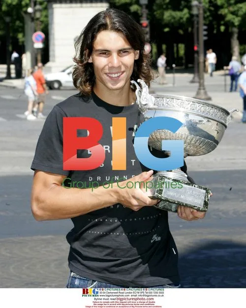 Raphael Nadal at Paris Photocall