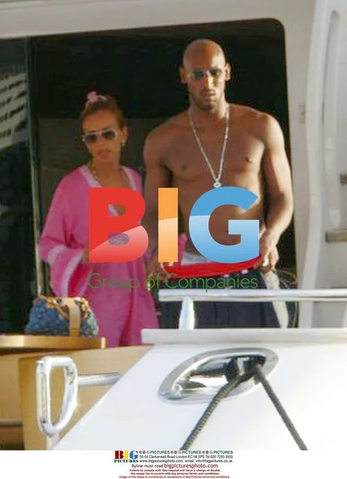 Nicholas Anelka on Holiday in St Barth