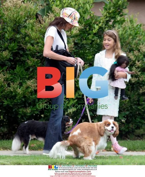 Teri Hatcher and Daughter Walk Dogs in LA