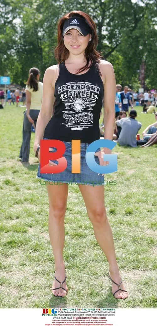 Lisa Scott Lee at BUPA Capital 10km Run