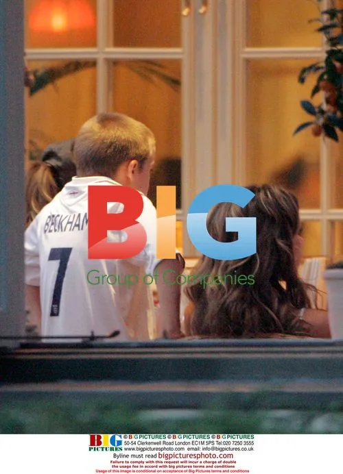 Beckham Family Dinner After England World Cup Win