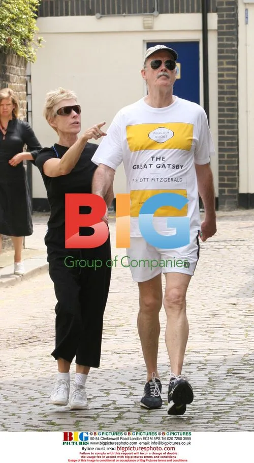 John Cleese Seen Leaving Gym in London