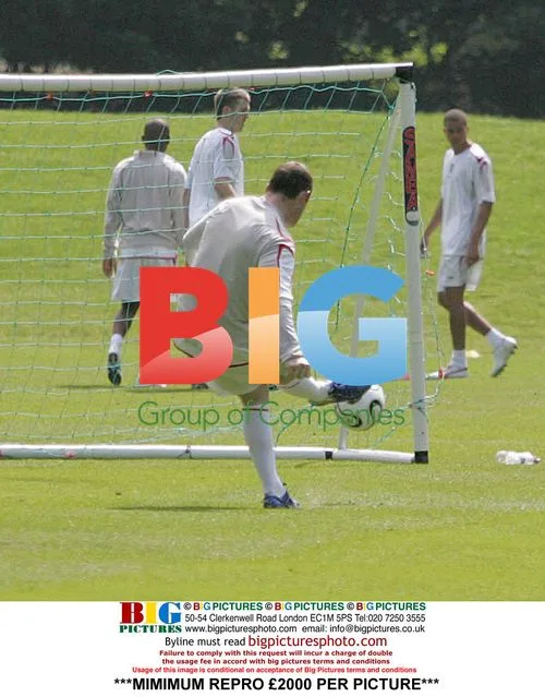 Wayne Rooney at England Training