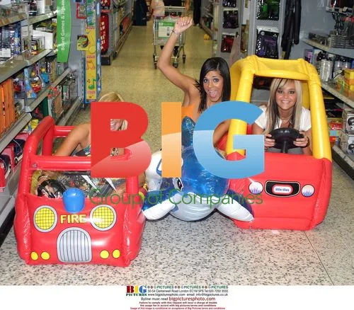 Clea Promotes New Single at Asda