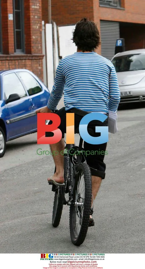 Coronation Street's Sam Robertson Biking