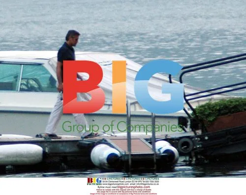 George Clooney Preparing His Boat