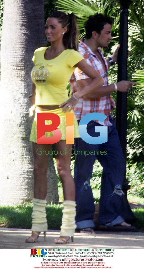 Katie Price and Peter Andre Interview in LA