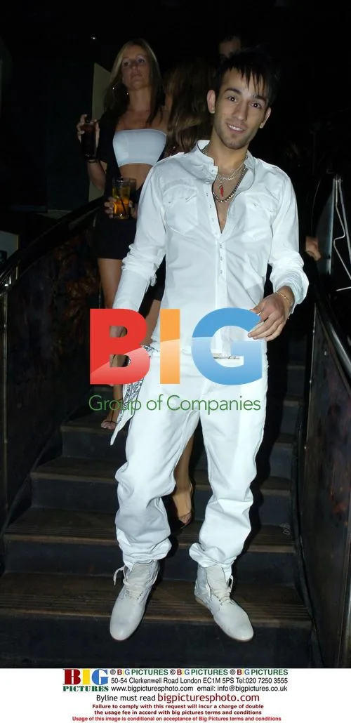 Sezer at 'Miss Great Britain 2006 Reunion' party