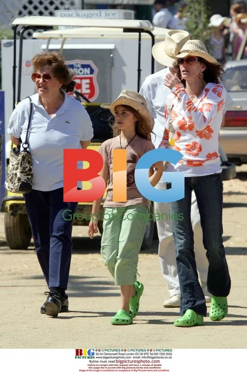 Teri Hatcher and Family at Horse Show