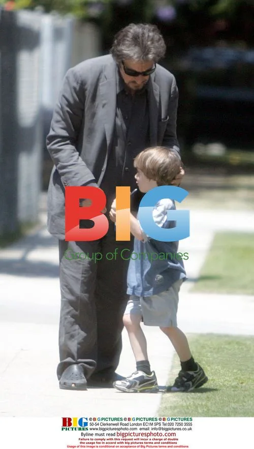 Al Pacino with Son Anton in Beverly Hills