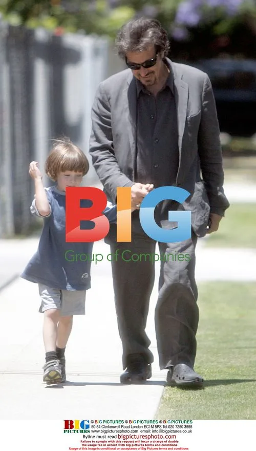Al Pacino and son Anton take a walk in Beverly Hills