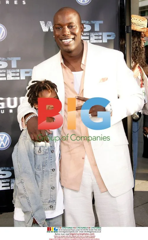 Tyrese Gibson and H Hunter Hall at Waist Deep Premiere