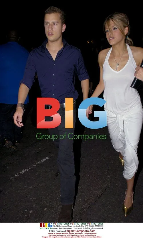 George and mystery girl at Pangaea nightclub