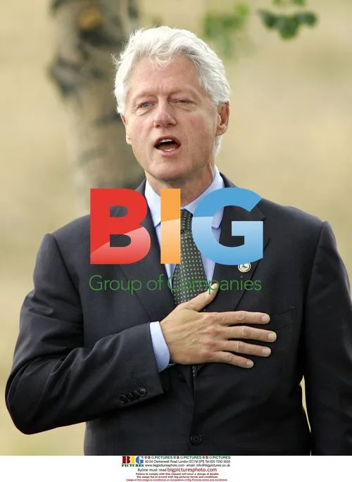 Bill Clinton at Columbine memorial groundbreaking