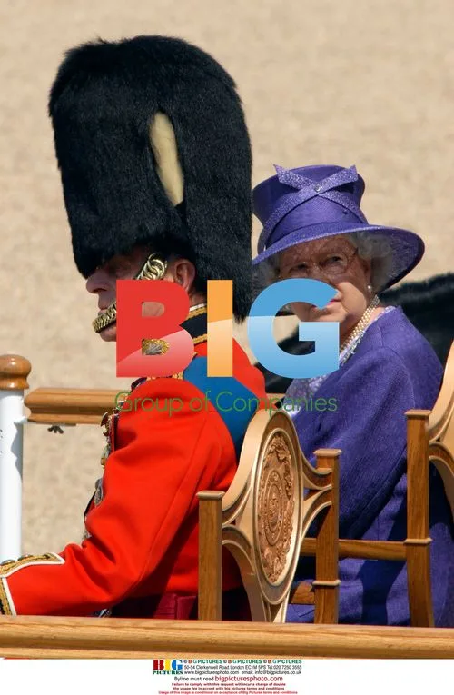 Queen and Prince Philip at Trooping the Colour