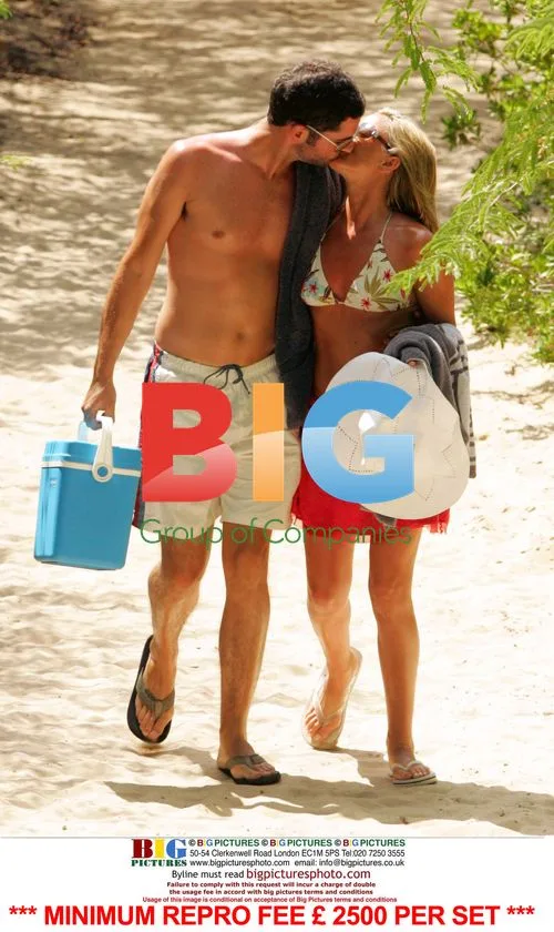 Tamzin Outwaithe and Tom Ellis in the Caribbean