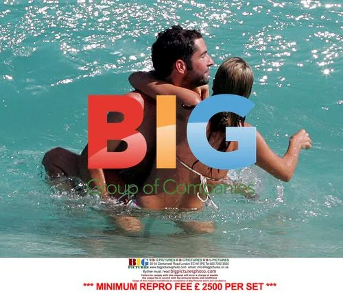 Tamzin Outwaithe and Tom Ellis in the Caribbean