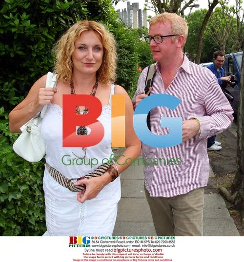 Chris Evans and Mystery Woman in London
