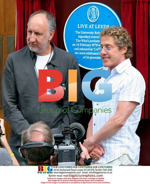 The Who Unveil Plaque at Leeds University