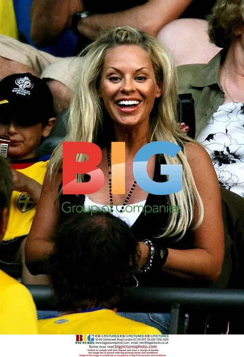 Zlatan Ibrahimovic's girlfriend at World Cup 2006
