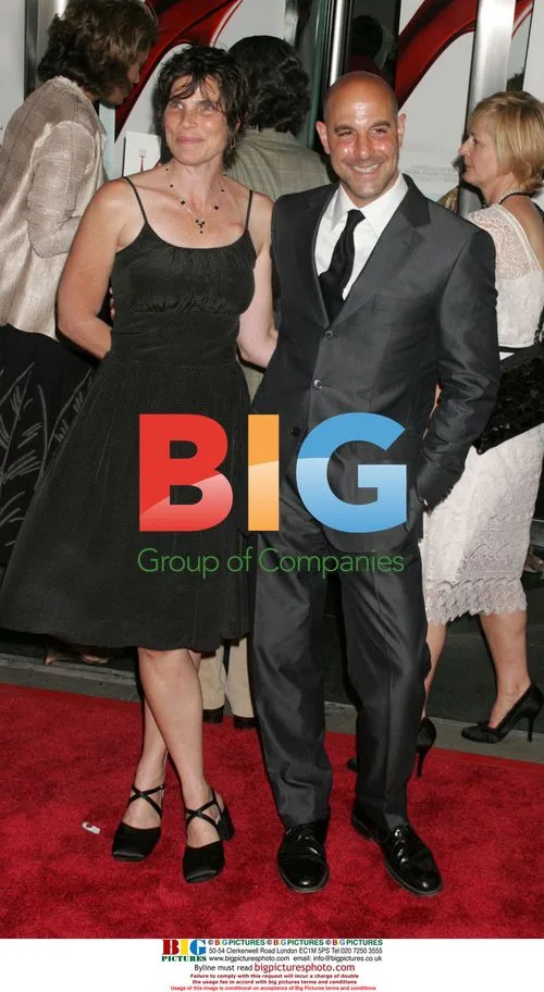 Stanley Tucci and Wife at 'The Devil Wears Prada' Premiere