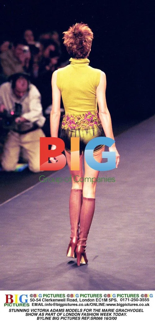 Victoria Adams Models for Marie Grachvogel Show