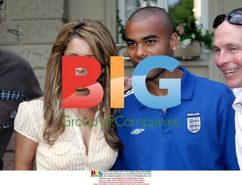 Ashley Cole and Cheryl Tweedy in Baden Baden