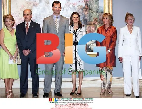 Felipe de Borbon and Letizia Ortiz at Thyssen-Bornemisza Museum