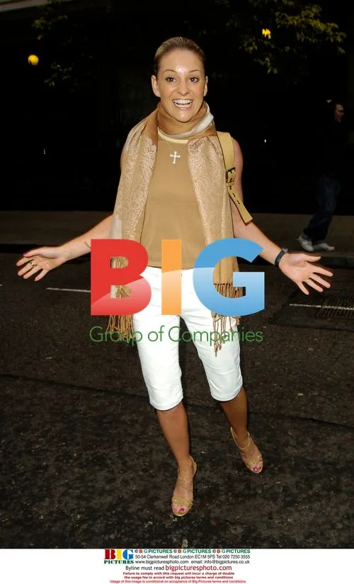Nicola Stapleton at Glitz, Glamour and Goals Party