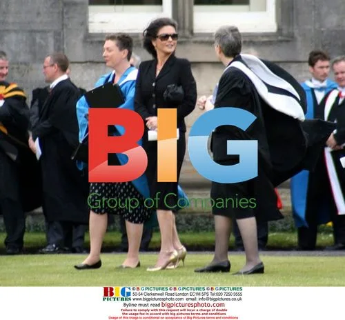 Michael Douglas and Catherine Zeta Jones at University of St. Andrews