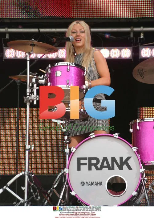 FRANK performing at T4 Party on the Beach