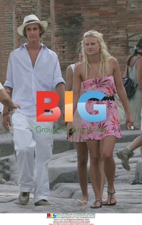 Pierre Casiraghi explores Pompeii with new girlfriend