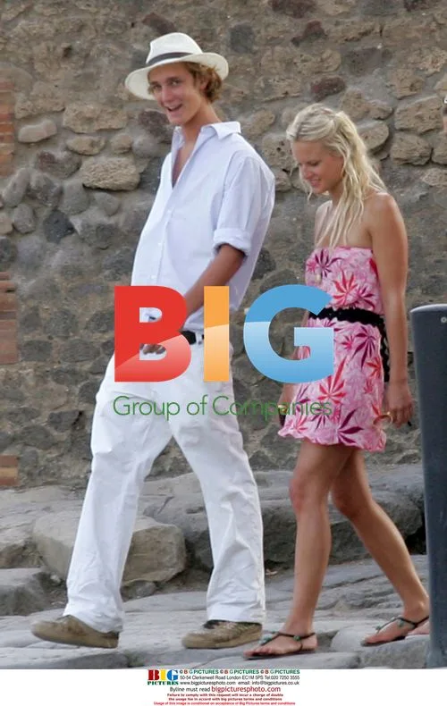 Pierre Casiraghi and Girlfriend Explore Pompeii