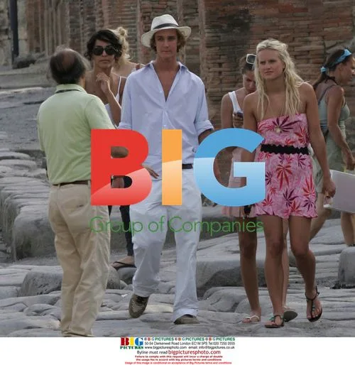Pierre Casiraghi sightseeing in Pompeii with girlfriend