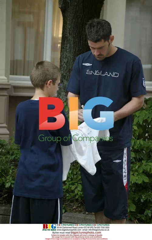 Scott Carson returns to hotel in Baden-Baden