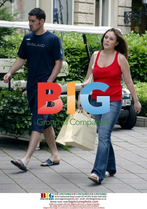 Scott Carson and girlfriend Amy Barton