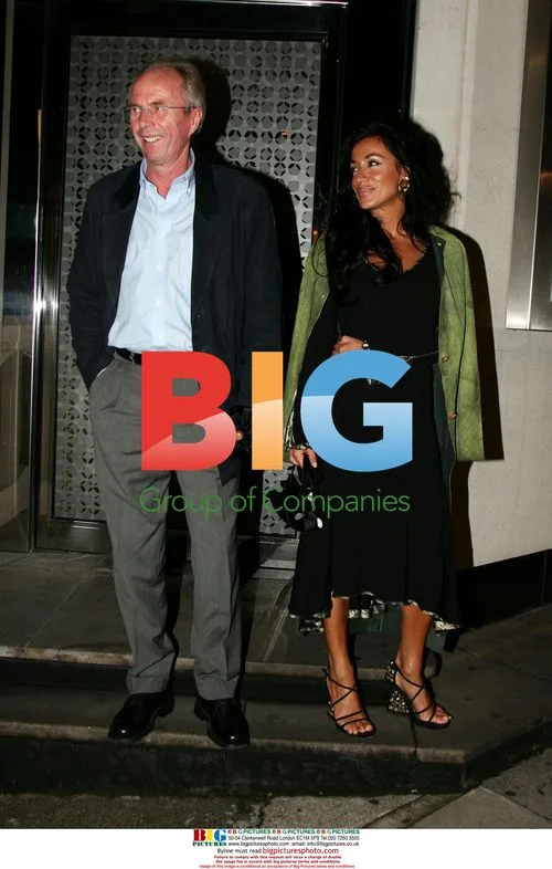 Nancy Dell'Olio and Sven Eriksson