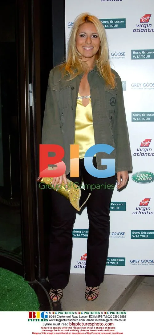 Beverley Bloom at Richard Branson's pre-Wimbledon party