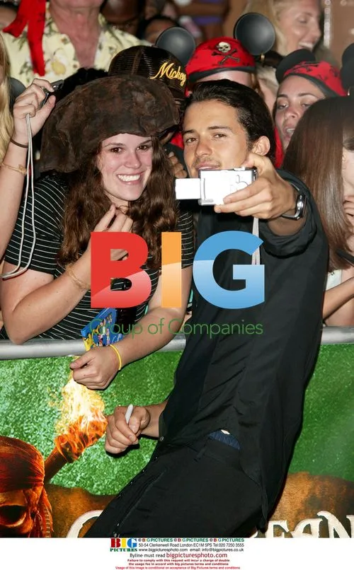 Orlando Bloom at 'Pirates' premiere