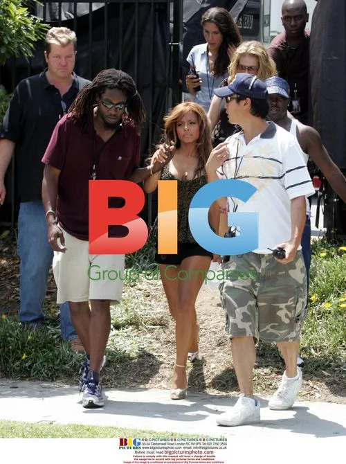 Jessica Simpson's 'Public Affair' Music Video Shoot