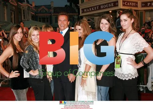 Arnold Schwarzenegger and Maria Shriver at 'Pirates' Premiere
