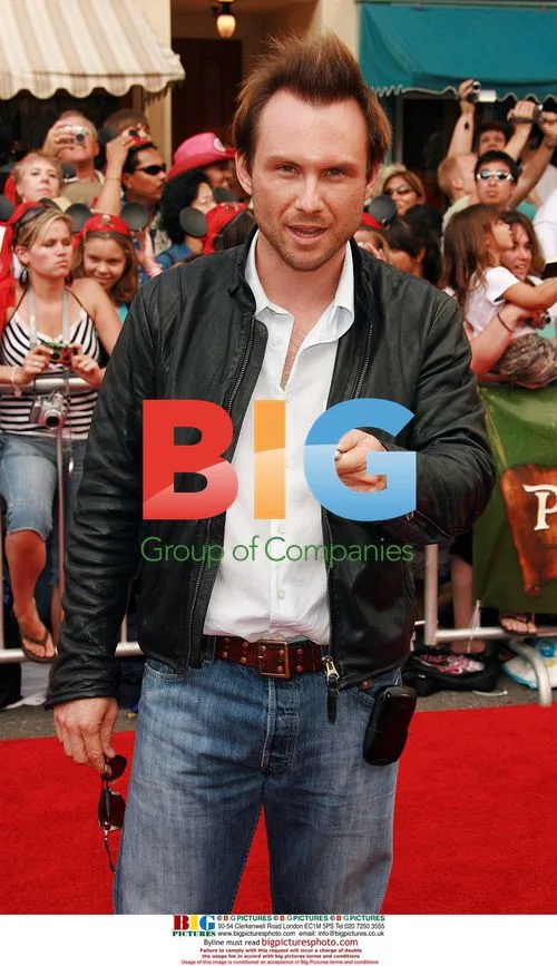 Christian Slater at 'Pirates of the Caribbean' premiere