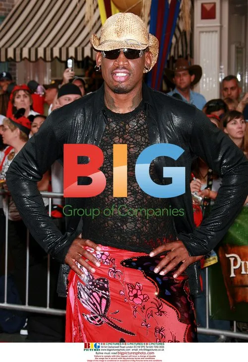 Dennis Rodman at 'Pirates of the Caribbean' premiere