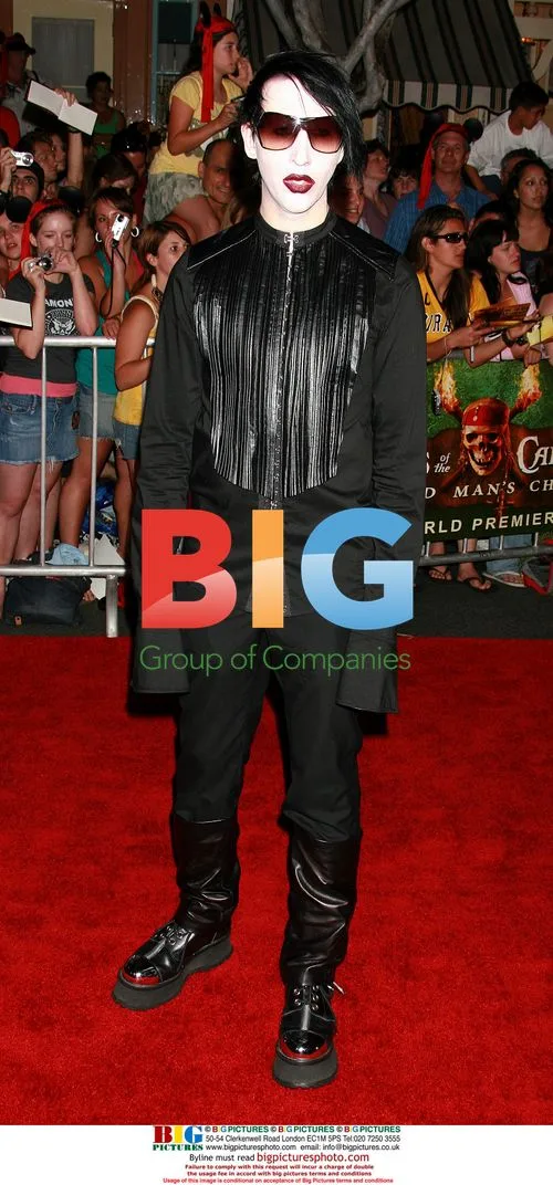 Marilyn Manson at 'Pirates of the Caribbean' Premiere