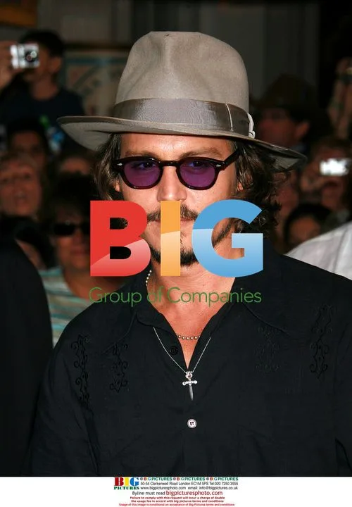 Johnny Depp at 'Pirates of the Caribbean' Premiere