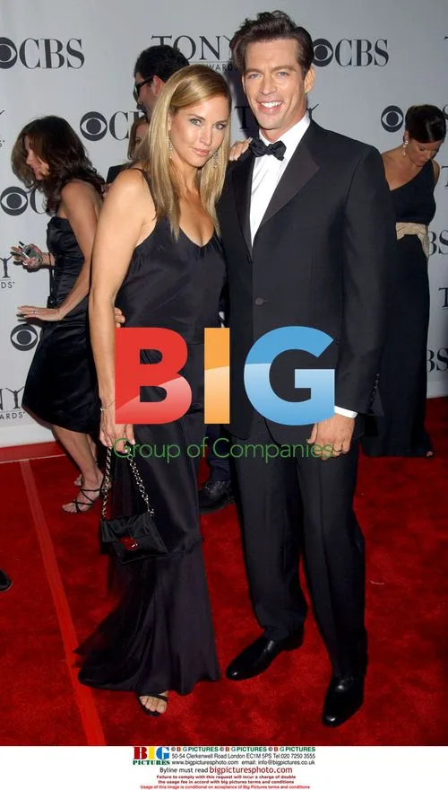 Jill Goodacre and Harry Connick Jr. at Tony Awards