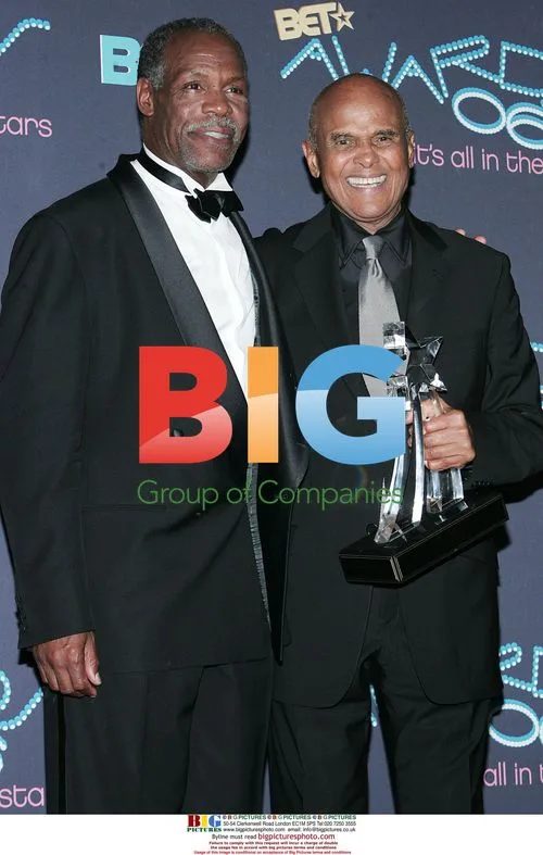 Danny Glover and Harry Belafonte at 2006 BET Awards