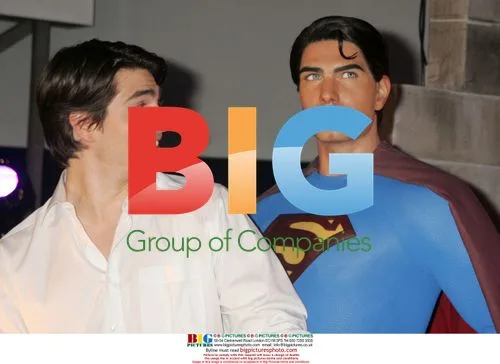 Brandon Routh at Madame Tussauds