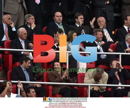 Prince Felipe and Letizia at World Cup 2006